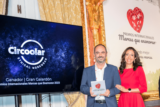 Circoolar marca ganadora del Gran Galardón en la II Edición de Premios Internacionales Marcas que Enamoran 2023