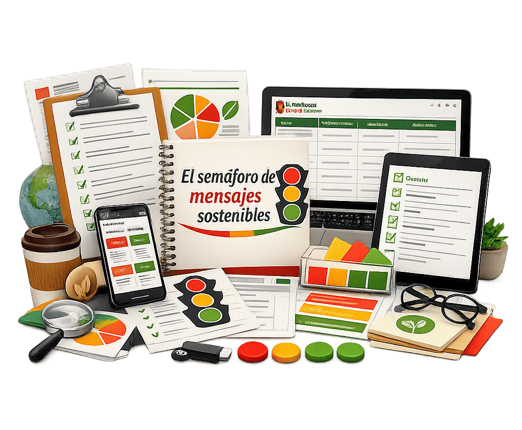 El semáforo de mensajes sostenibles de Marcas que Enamoran®